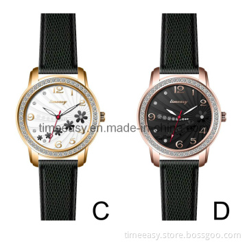 Mens Ladys Classic Fashion Luxury Gift Couple Analog Quartz Wrist Watch Timepiece Horologe China Manufacturer (TE1326)